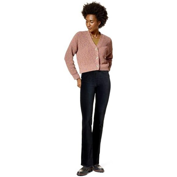 New HUE Women's Straight Up Cool Corduroy Leggings - Picture 1 of 6